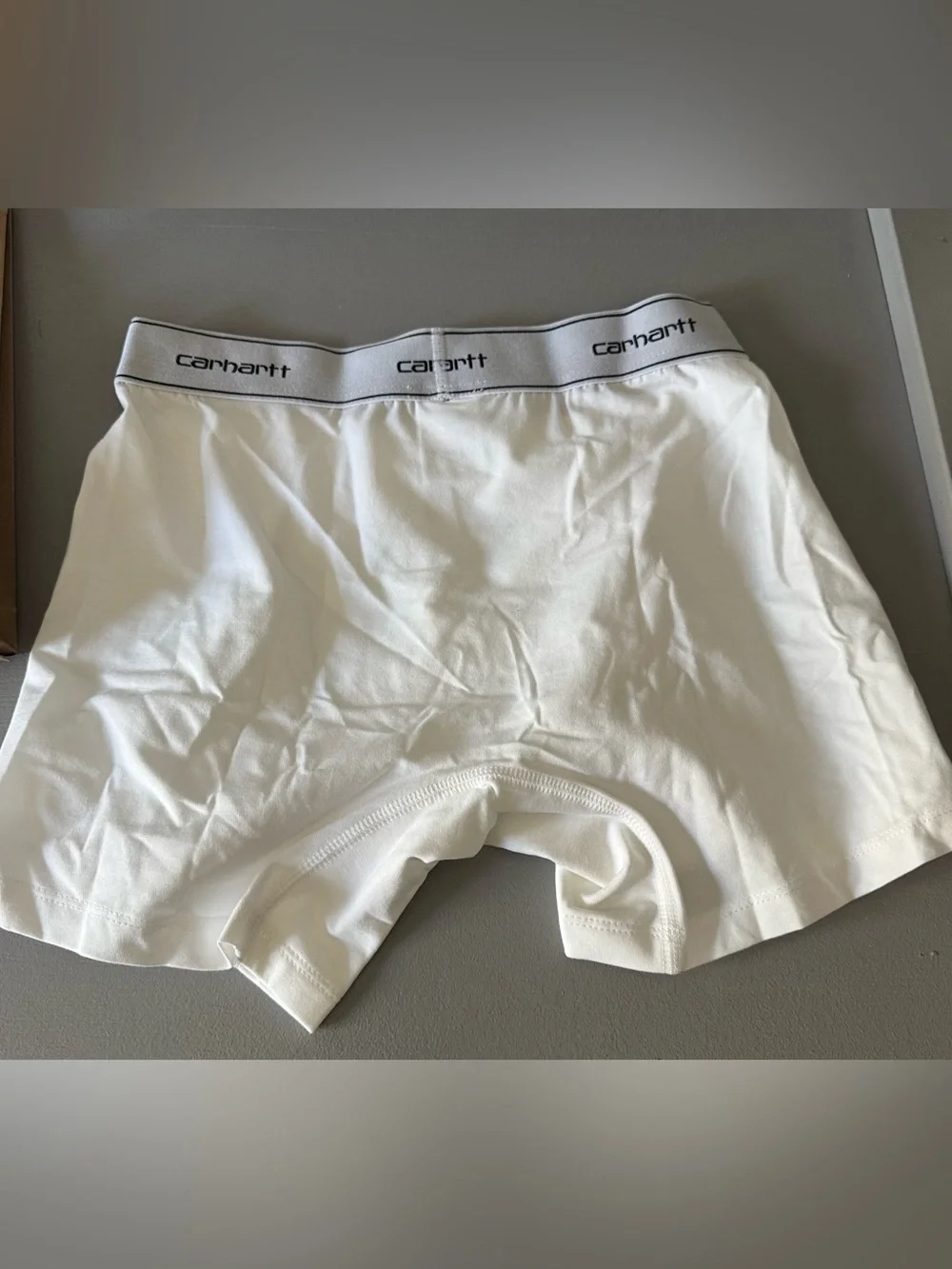 Carhartt White Men’s Stretch Boxer Briefs - Twin Pack